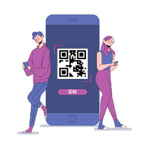 Scan QR code